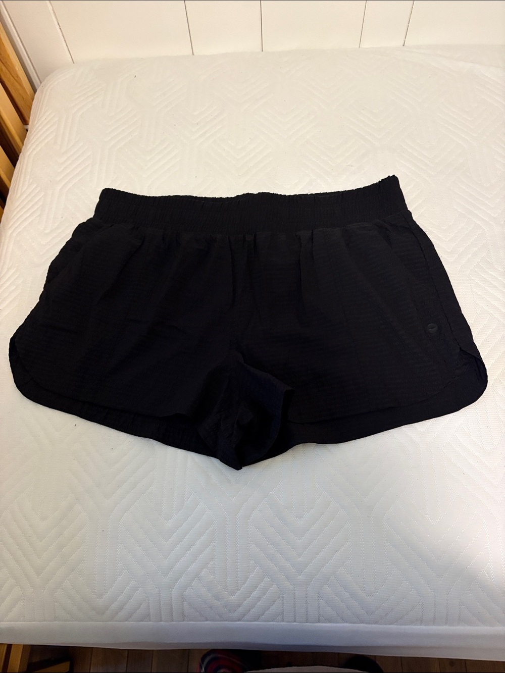Avia Black Women's Running Shorts with Elastic Waist